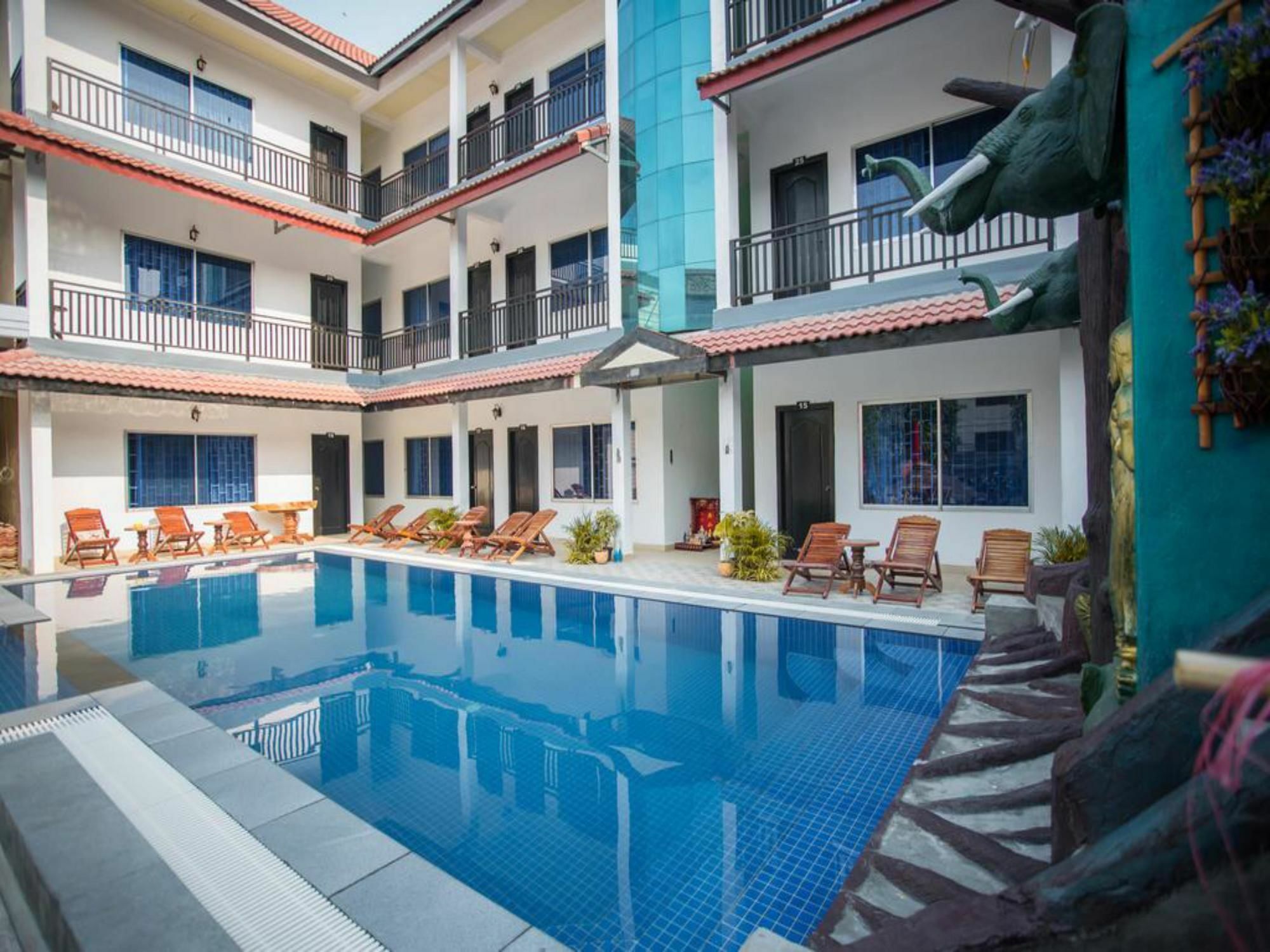 Angkor Bosky Hotel เสียมราฐ ภายนอก รูปภาพ